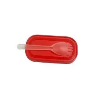 מזלגות פלסטיק שקוף