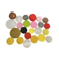 כיסוי פלסטיק עגול